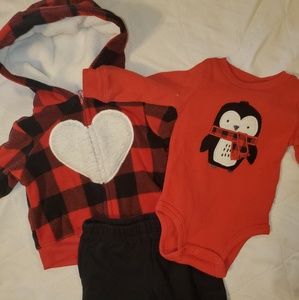 New 3 piece winter set for 3 months old